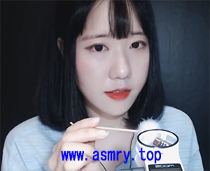 asmr主播.png 【极致耳搔】日韩软妹用羽毛球给你清洁耳朵  第1张