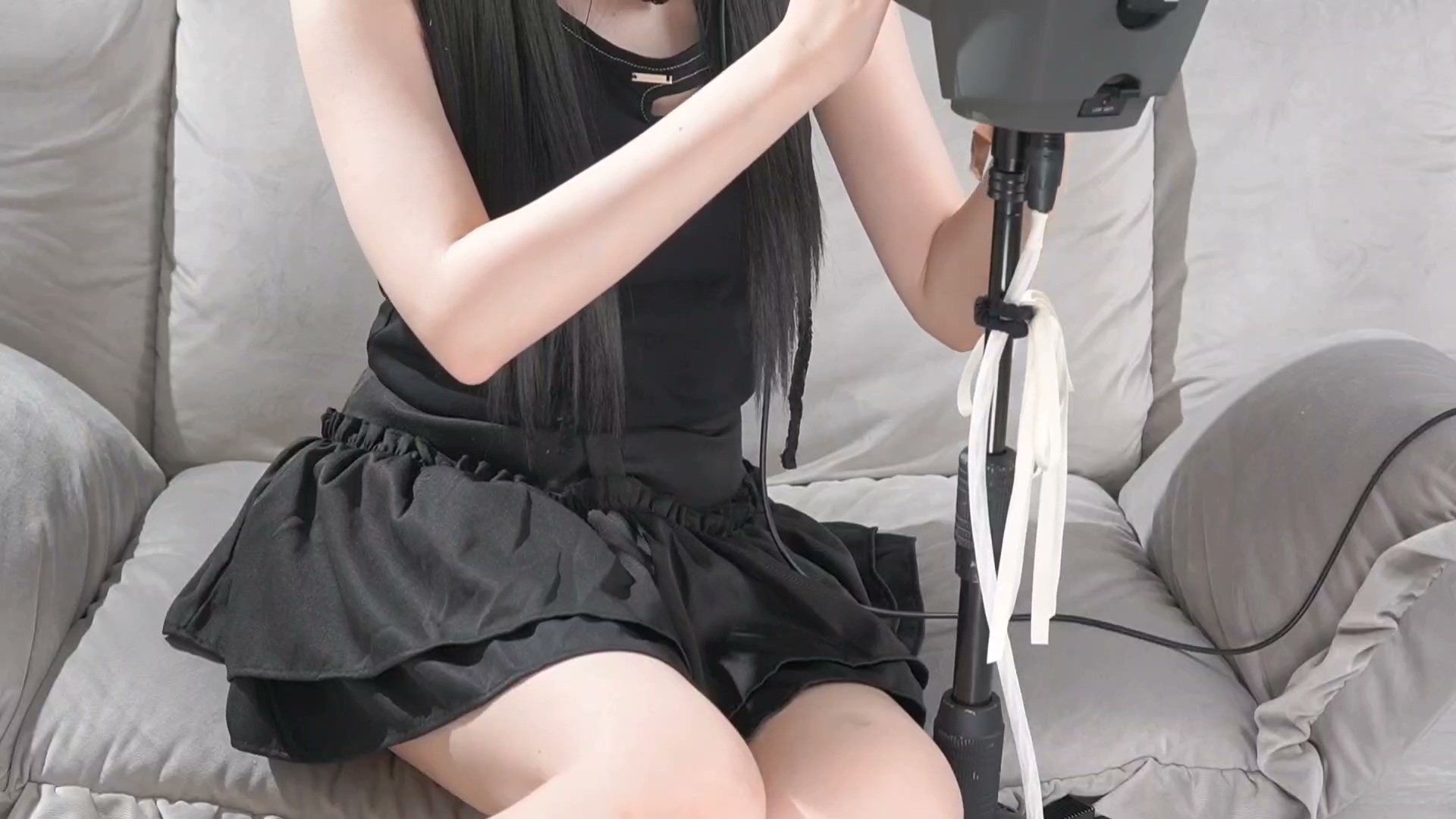 実写配信?涼しげノースリ?.mp4_20260620_212311.490.jpg 无限大ASMR 清凉感的无袖装 2.4GB  第1张